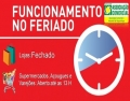 Notícia: Horário de funcionamento do comércio no feriado da Independência do Brasil